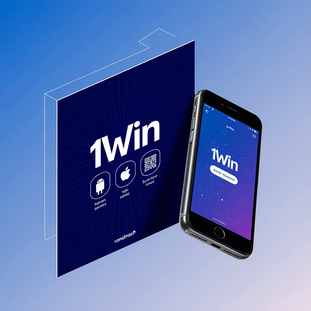 App móvil 1Win para Android e iOS con código QR — descarga en Argentina